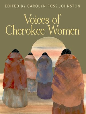 cover image of Voices of Cherokee Women